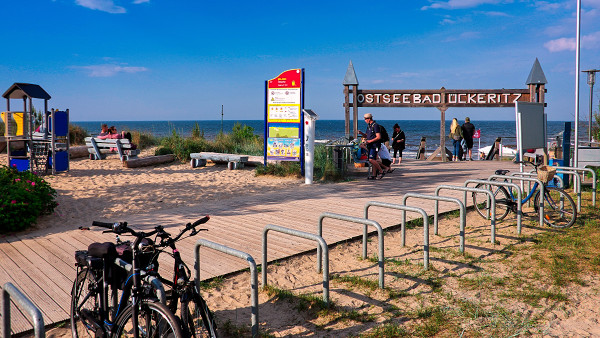 Ückeritz-Strandaufgang-Ostsee Ückeritz-Strandaufgang-Ostsee
